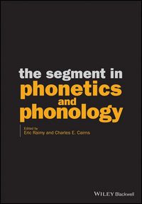 Produktbild: The Segment in Phonetics and Phonology