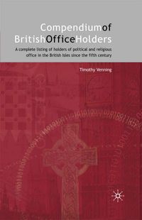 Produktbild: Compendium of British Office Holders