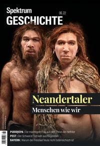Bild vom Artikel Spektrum Geschichte - Neandertaler vom Autor Spektrum der Wissenschaft