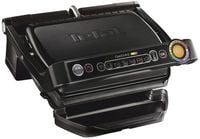 Produktbild: Tefal GC7128 OptiGrill+ Schwarz Elektro, Tisch Kontaktgrill Grillfunktion, Antihaftbeschichtung, Kontrollleuchte Schwarz