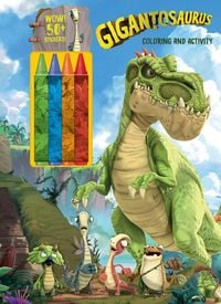Produktbild: Gigantosaurus: Coloring and Activity Book with Crayons