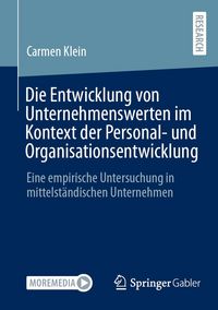 Produktbild: Die Entwicklung von Unternehmenswerten im Kontext der Personal- und Organisationsentwicklung