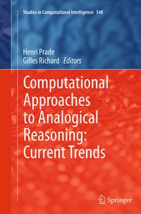 Produktbild: Computational Approaches to Analogical Reasoning: Current Trends