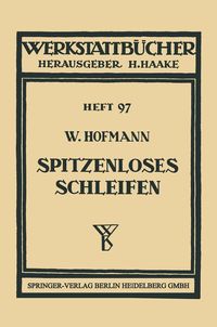 Produktbild: Spitzenloses Schleifen