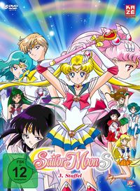 Sailor Moon - Staffel 3 - DVD Box (Episoden 90-127)  [5 DVDs] Junichi Sato