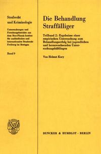 Produktbild: Die Behandlung Straff&auml;lliger.
