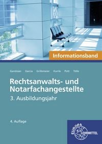 Produktbild: Rechtsanwalts- und Notarfachangestellte, Informationsband 3. Ausbildungsjahr