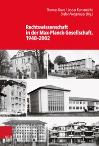 Produktbild: Rechtswissenschaft in der Max-Planck-Gesellschaft, 1948&ndash;2002