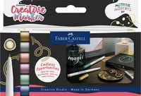 Produktbild: Faber-Castell Goldfaber Creative Marker Metallic 1.5, 6er Etui, Metallic Moments
