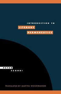 Produktbild: Introduction to Literary Hermeneutics