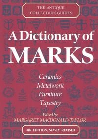 Produktbild: A Dictionary Of Marks