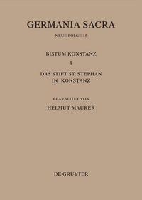 Produktbild: Die Bist&uuml;mer der Kirchenprovinz Mainz. Das Bistum Konstanz I. Das Stift St. Stephan in Konstanz