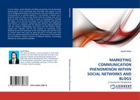Produktbild: MARKETING COMMUNICATION PHENOMENON WITHIN SOCIAL NETWORKS AND BLOGS