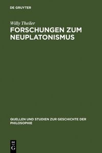 Produktbild: Forschungen zum Neuplatonismus