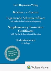 Produktbild: Erg&auml;nzende Schutzzertifikate / Supplementary Protection Certificates