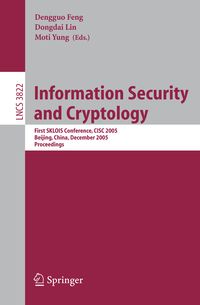 Produktbild: Information Security and Cryptology