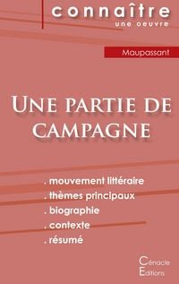 Produktbild: Fiche de lecture Une partie de campagne de Guy de Maupassant (Analyse litt&eacute;raire de r&eacute;f&eacute;rence et r&eacute;sum&eacute; complet)