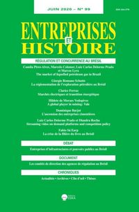 Produktbild: Regulation et Concurrence au Bresil: Entreprises et Histoire 99 Juin