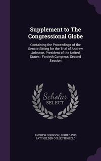 Produktbild: Supplement to The Congressional Globe
