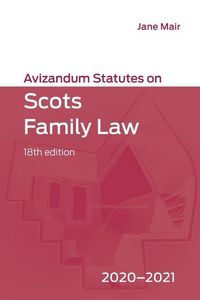 Produktbild: Avizandum Statutes On Scots Fa