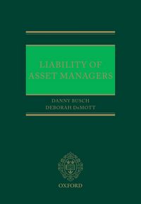Produktbild: Liability of Asset Managers