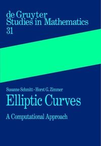 Bild vom Artikel Elliptic Curves vom Autor Susanne Schmitt