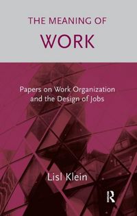 Produktbild: Klein, L: The Meaning of Work