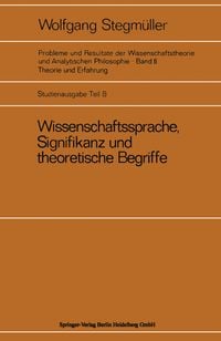 Produktbild: Wissenschaftssprache, Signifikanz und theoretische Begriffe