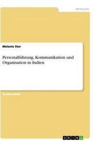 Produktbild: Personalf&uuml;hrung, Kommunikation und Organisation in Indien
