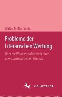 Produktbild: Probleme der Literarischen Wertung