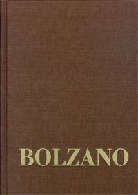 Produktbild: Bernard Bolzano Gesamtausgabe / Reihe III: Briefwechsel. Band 3,2: Briefe an Franti&scaron;ek Př&iacute;honsk&yacute; 1836-1845