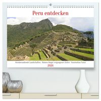 Produktbild: Peru entdecken (hochwertiger Premium Wandkalender 2026 DIN A2 quer), Kunstdruck in Hochglanz