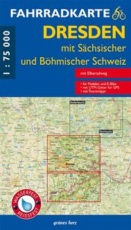 Bild vom Artikel Fahrradkarte Dresden mit sächsischer und böhmischer Schweiz 1:75 000 vom Autor 