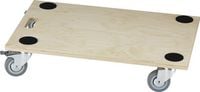 Produktbild: d&ouml;rner + helmer 290705 Atlas Economy Transportroller Traglast (max.): 300 kg 590 mm x 390 mm x 120 mm