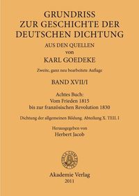 Produktbild: Achtes Buch: Vom Frieden 1815 bis zur franz&ouml;sischen Revolution 1830