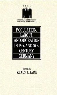 Produktbild: Population, Labour and Migration in 19th and 20th Century Germany