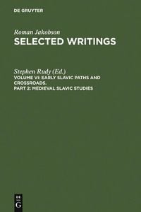 Produktbild: Medieval Slavic Studies