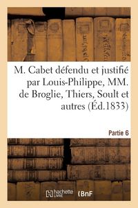 Produktbild: M. Cabet d&eacute;fendu et justifi&eacute;