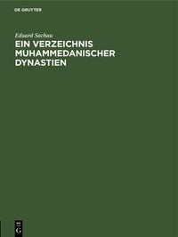 Produktbild: Ein Verzeichnis Muhammedanischer Dynastien