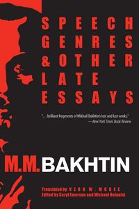 Produktbild: Speech Genres and Other Late Essays