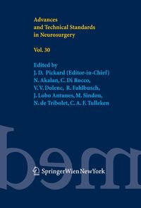 Produktbild: Advances and Technical Standards in Neurosurgery Vol. 30