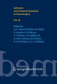 Produktbild: Advances and Technical Standards in Neurosurgery Vol. 30