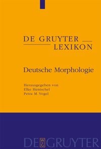 Produktbild: Deutsche Morphologie