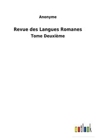 Produktbild: Revue des Langues Romanes