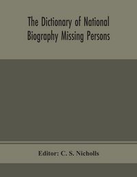 Produktbild: The Dictionary Of National Biography Missing Persons