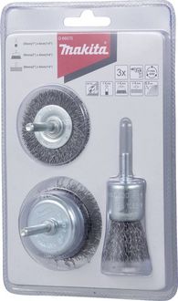 Produktbild: Makita Rundb&uuml;rsten-Set 3tlg. Stahl D-66070 1St.