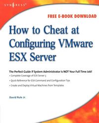 Produktbild: How to Cheat at Configuring VmWare ESX Server