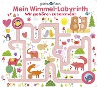 Produktbild: Gl&uuml;cksfisch: Mein Wimmel-Labyrinth: Wir geh&ouml;ren zusammen!