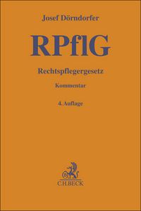 Produktbild: Rechtspflegergesetz. RPflG