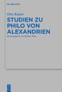 Produktbild: Studien zu Philo von Alexandrien